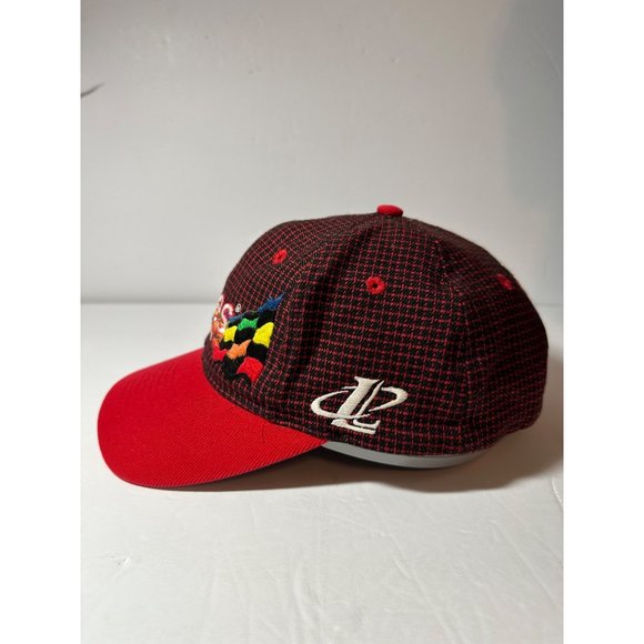 VINTAGE ERNIE IRVAN 36 SKITTLES 1990's HAT CAP Hook & Loop Wool Blend - Picture 2 of 7